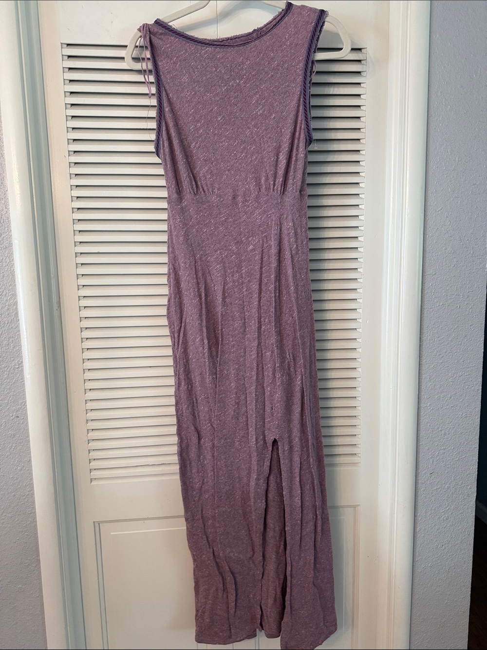 Free People Dusty Lavender Sleeveless Maxi Dress